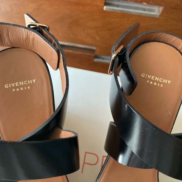 Givenchy Platform Wedge Sandals 37 - Picture 4 of 5